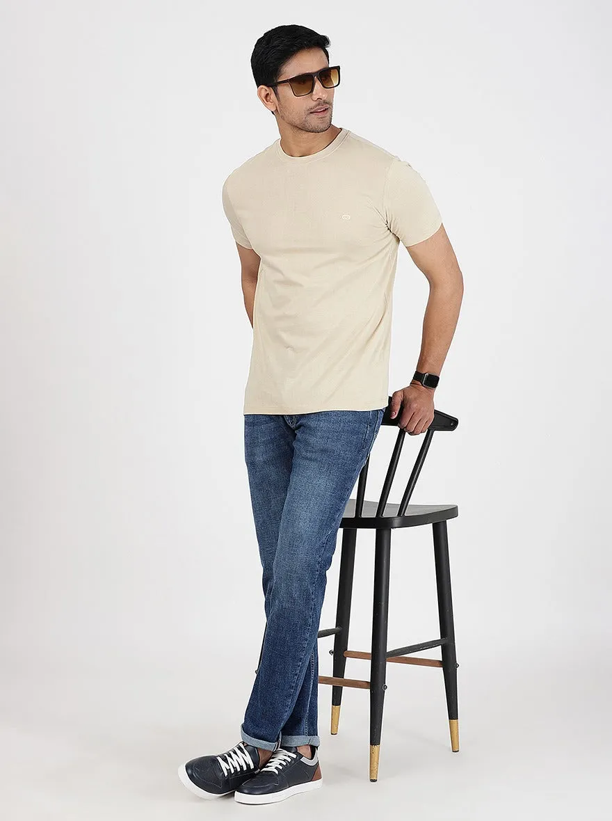 Blue Washed Straight Fit Jeans | JadeBlue
