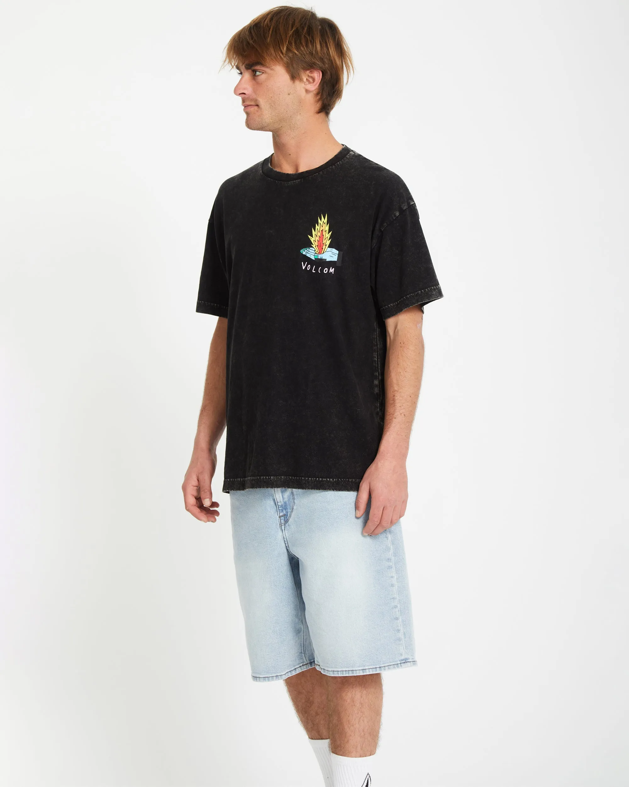 Bob Mollema 1 T-shirt - LIGHT ACID BLACK