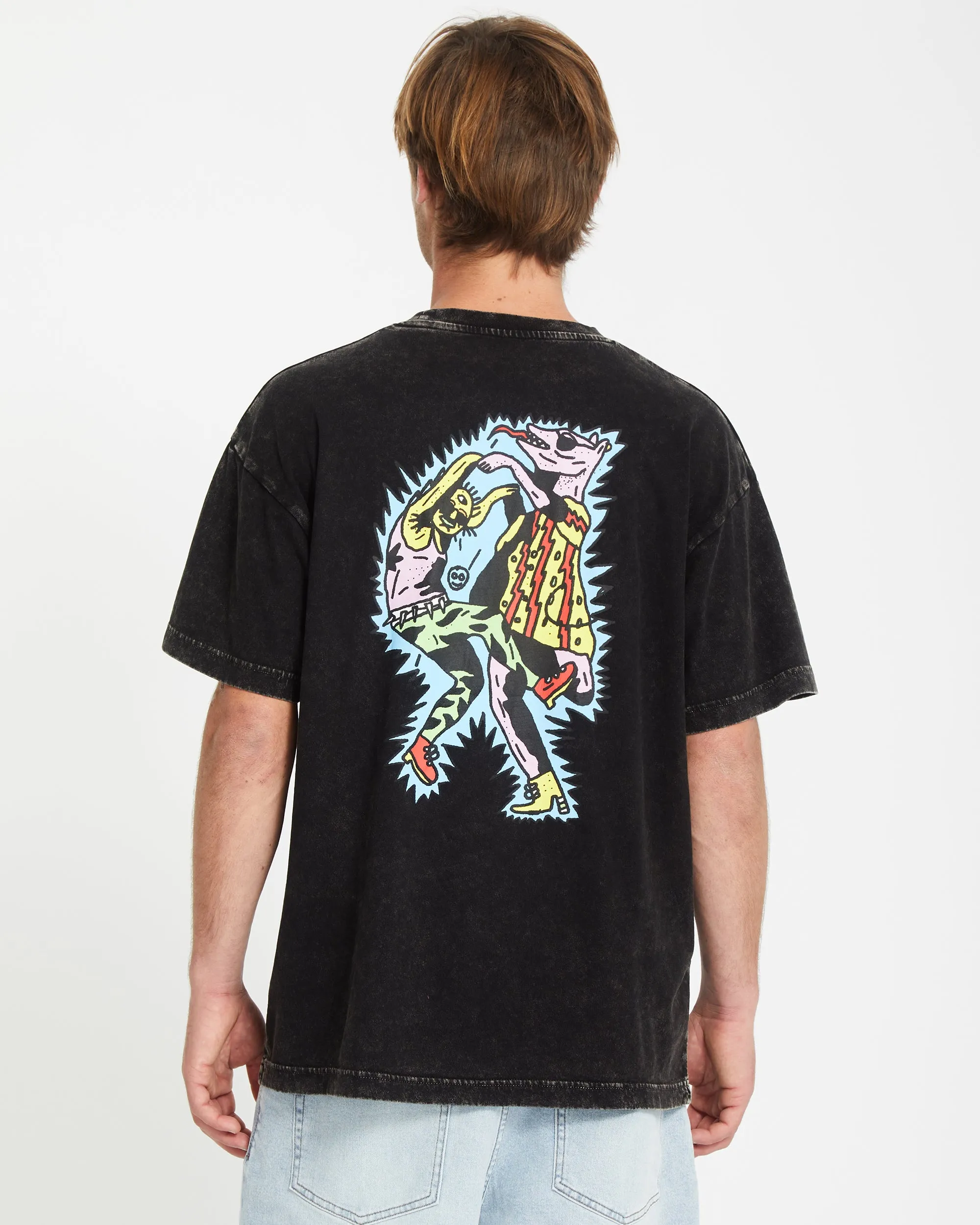 Bob Mollema 1 T-shirt - LIGHT ACID BLACK