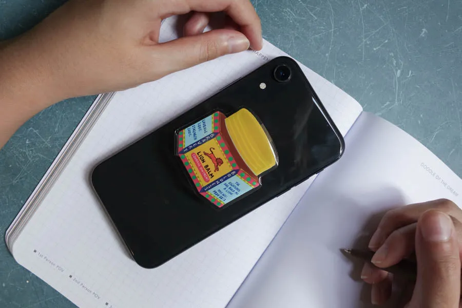 Bold Lion Balm {LOVE SUPERMARKET Phone Grip}