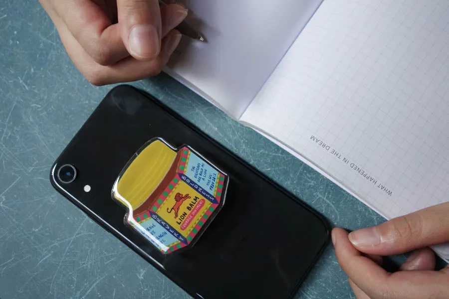 Bold Lion Balm {LOVE SUPERMARKET Phone Grip}