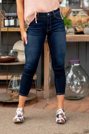 Brittney High Rise Cropped Skinny Regular & Plus Sizes