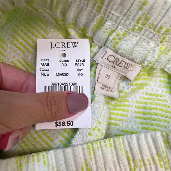 BUNDLE/ NWT Women's J. Crew Elastic Waist Textured Shorts