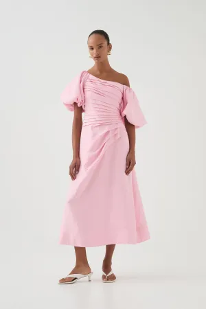 Cadence Ruched Midi Dress