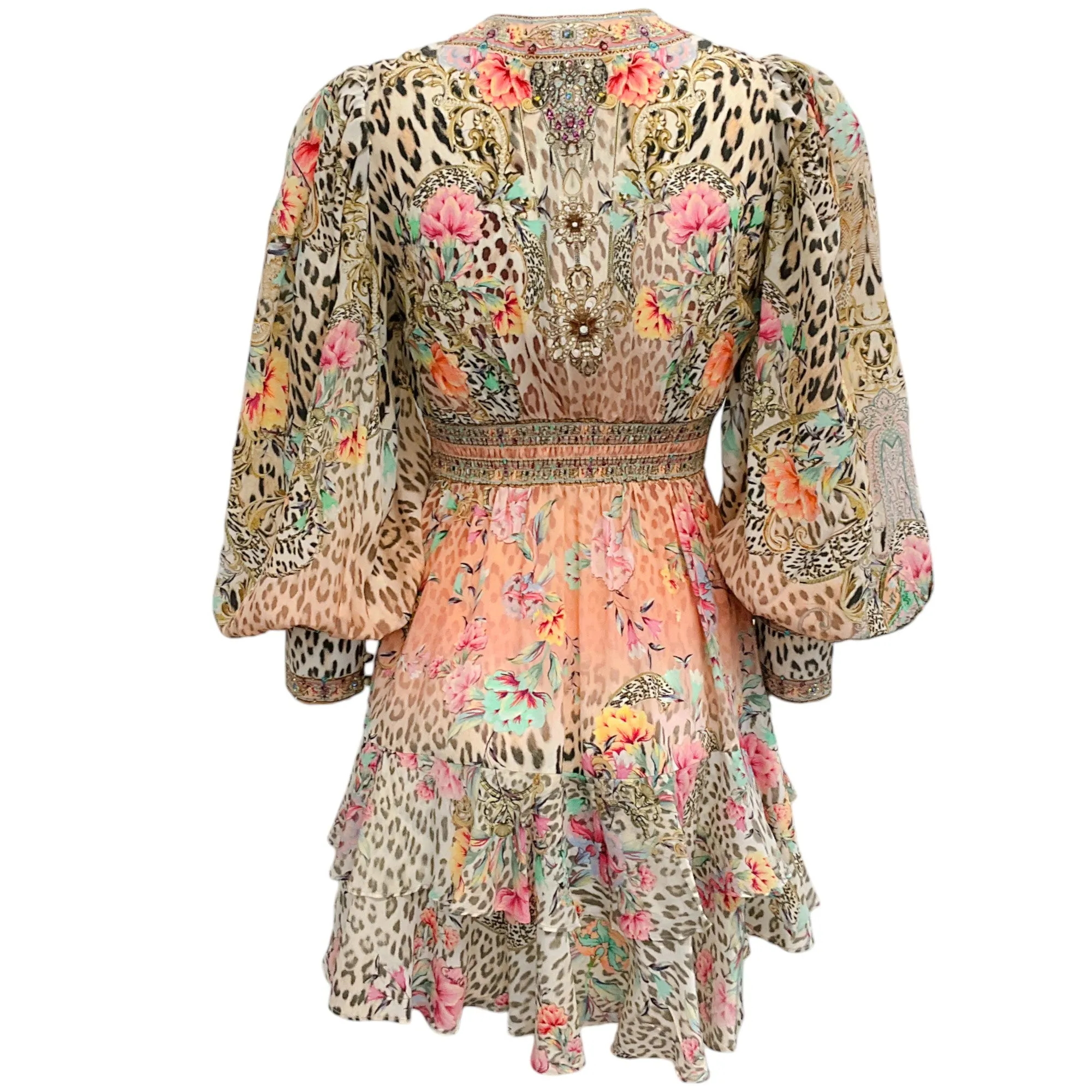 Camilla Queen Atlantis Button Front Frill Dress