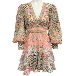 Camilla Queen Atlantis Button Front Frill Dress