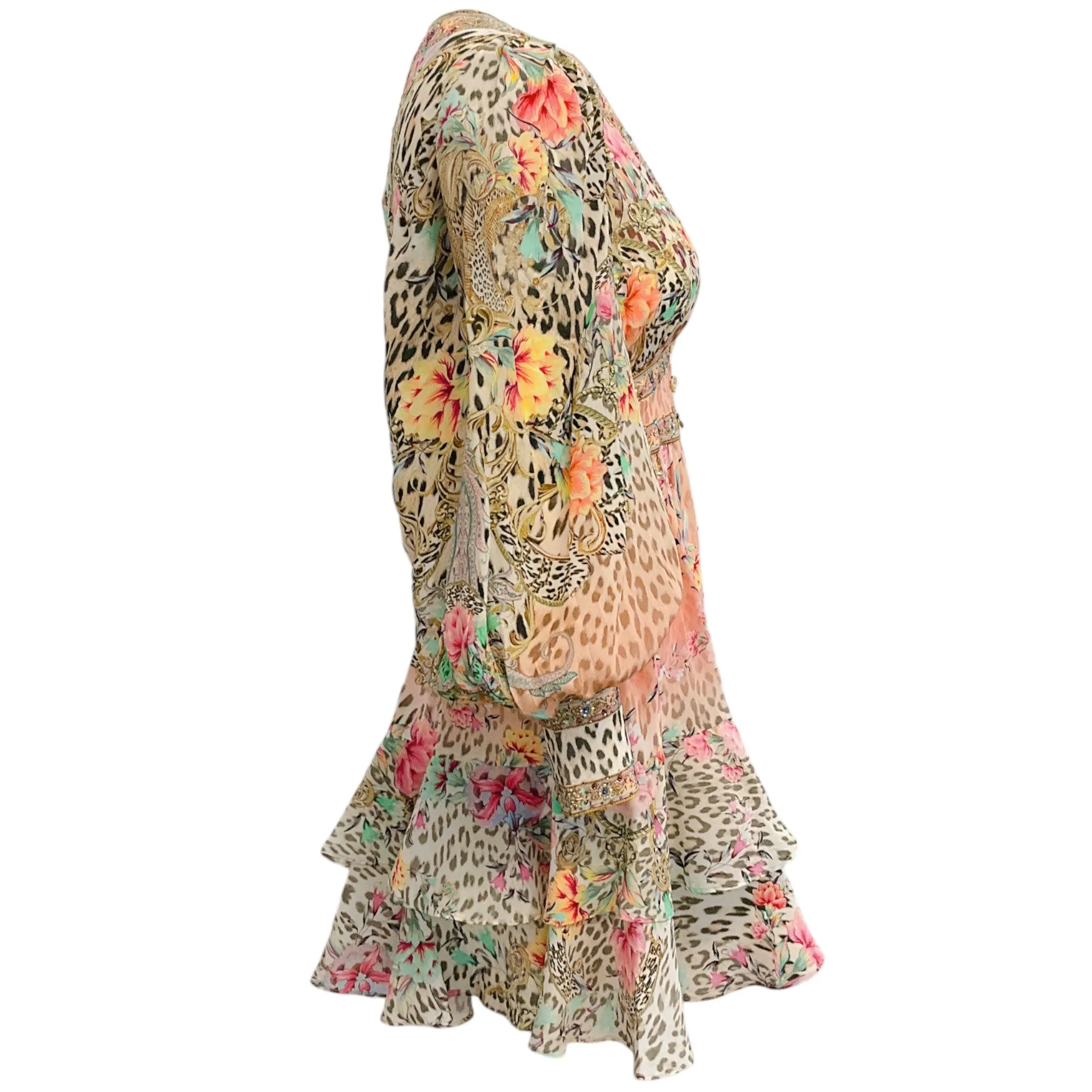 Camilla Queen Atlantis Button Front Frill Dress