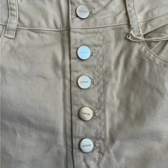 Capulet Imogen Crop Button Front Pants