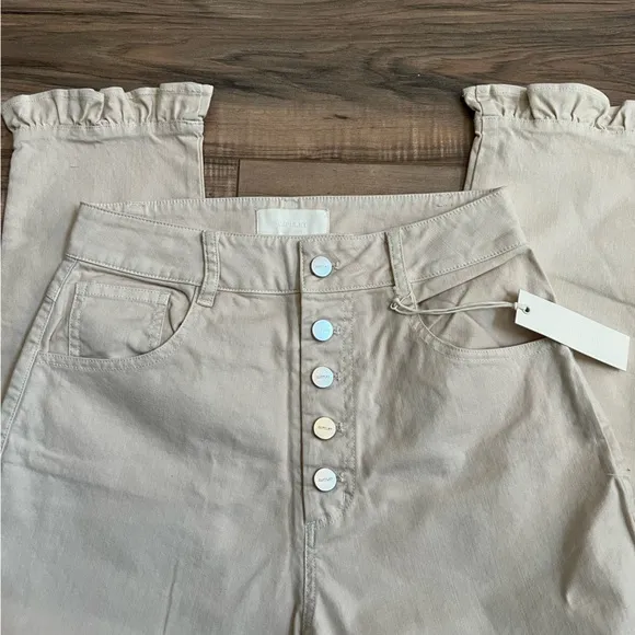 Capulet Imogen Crop Button Front Pants