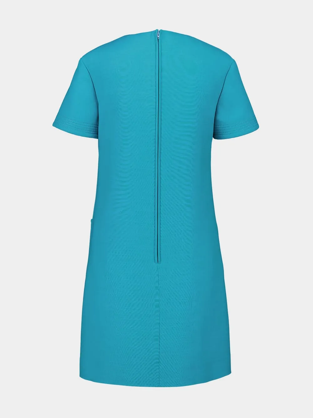 Celestial Crepe Couture Mini Dress