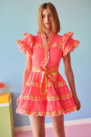 Celia B - Saga Mini Dress Pink