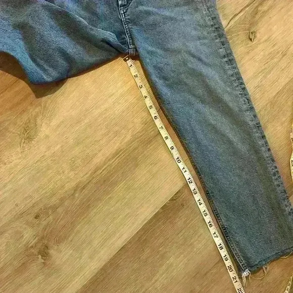 Citizens of Humanity Daphne Cropped High-Rise Stovepipe Jeans sz 23
