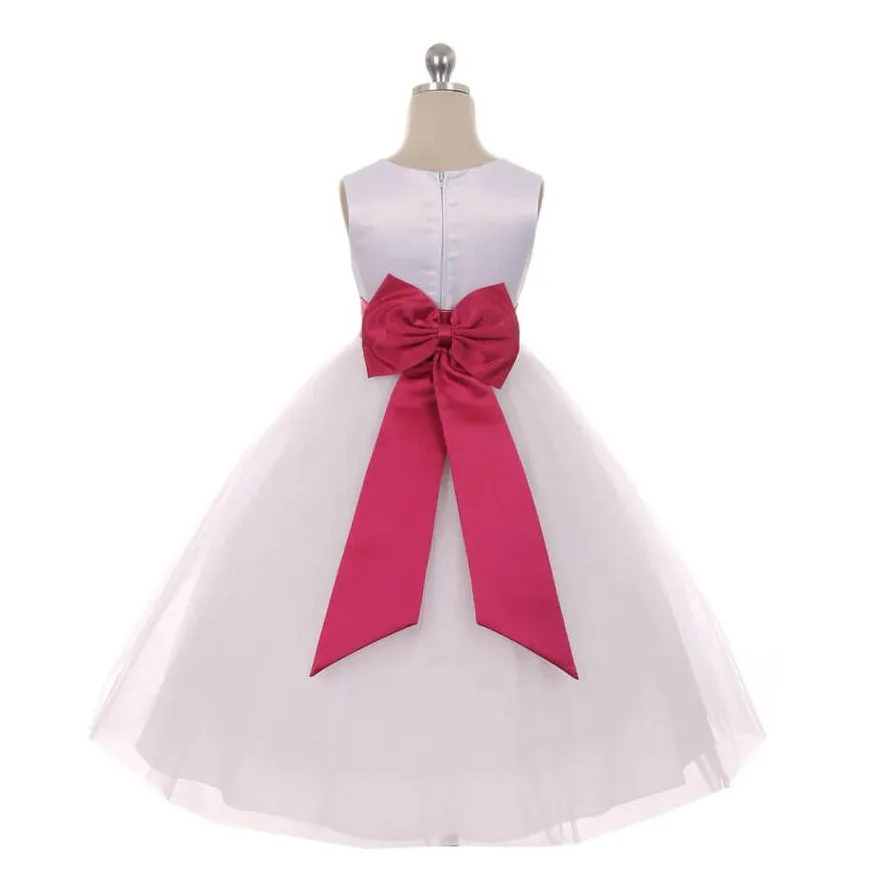 Classic Dolly Dress - Red Sash
