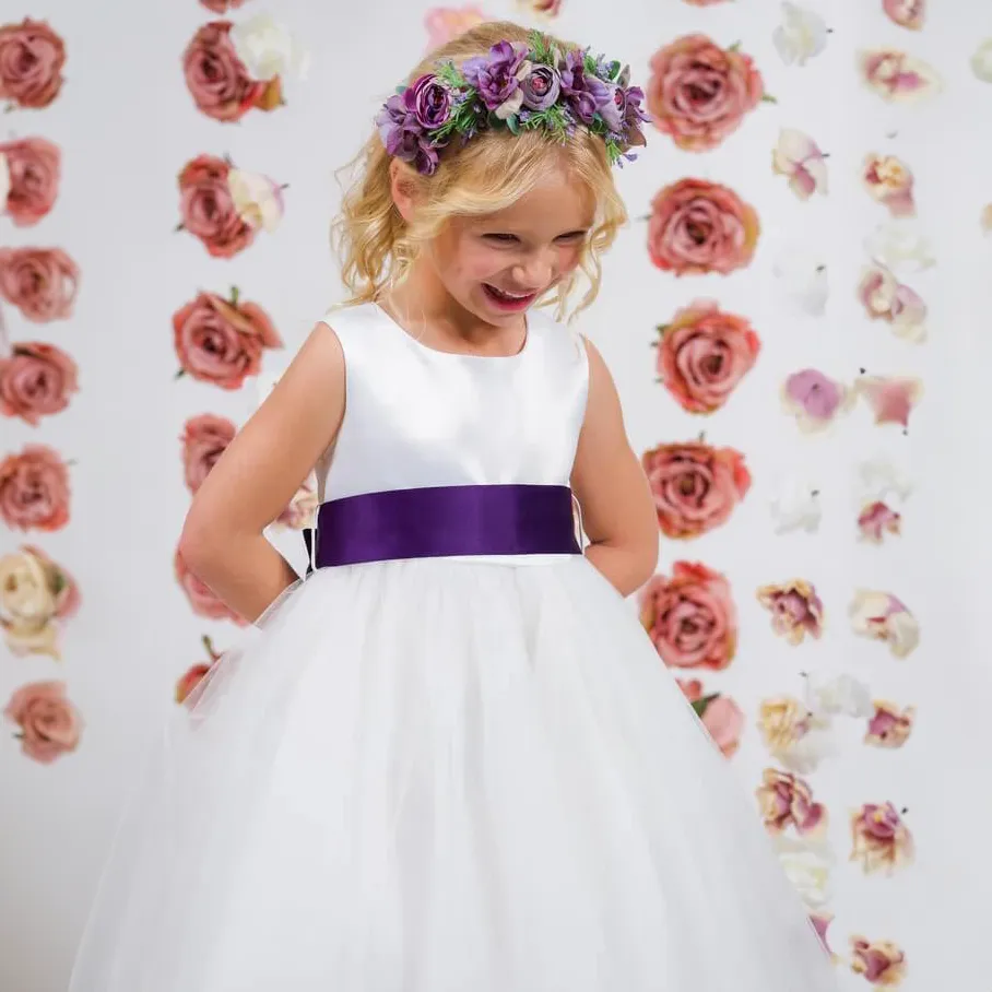Classic Dolly Dress - Red Sash