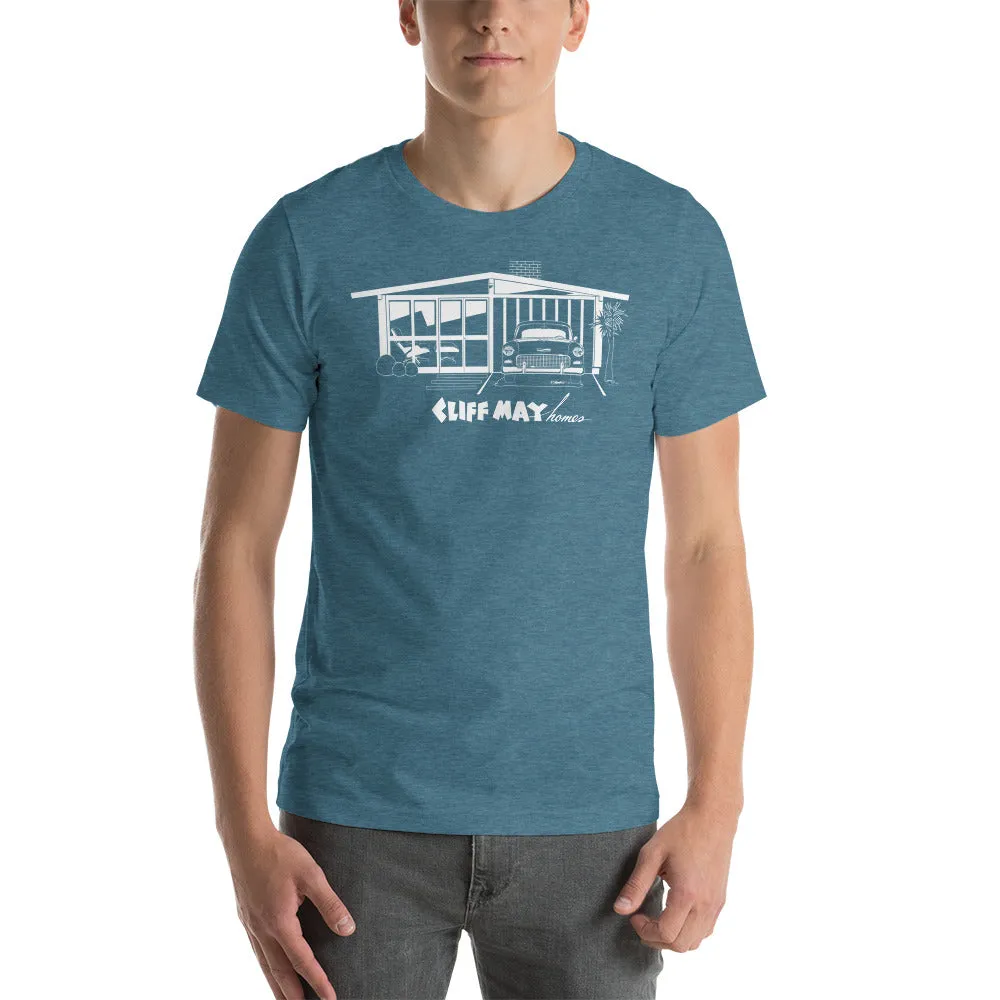 Cliff May Ranchos Unisex t-shirt