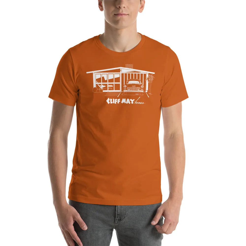 Cliff May Ranchos Unisex t-shirt