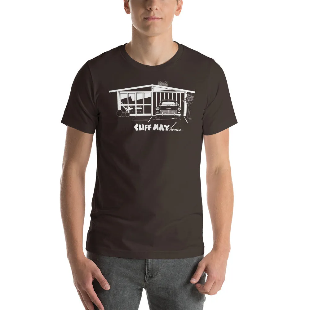Cliff May Ranchos Unisex t-shirt