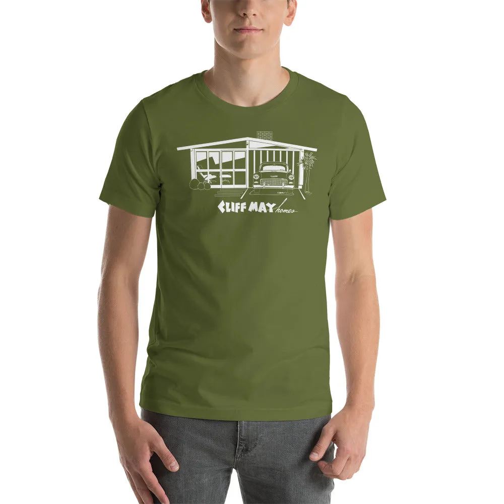 Cliff May Ranchos Unisex t-shirt