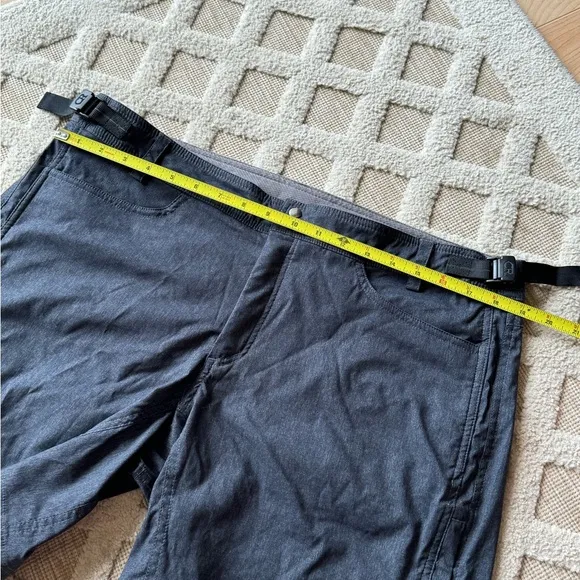 Club Ride Shorts US Size XL Gray Eden Cycling Adjustable Waist Breathable