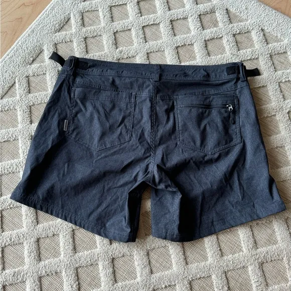 Club Ride Shorts US Size XL Gray Eden Cycling Adjustable Waist Breathable
