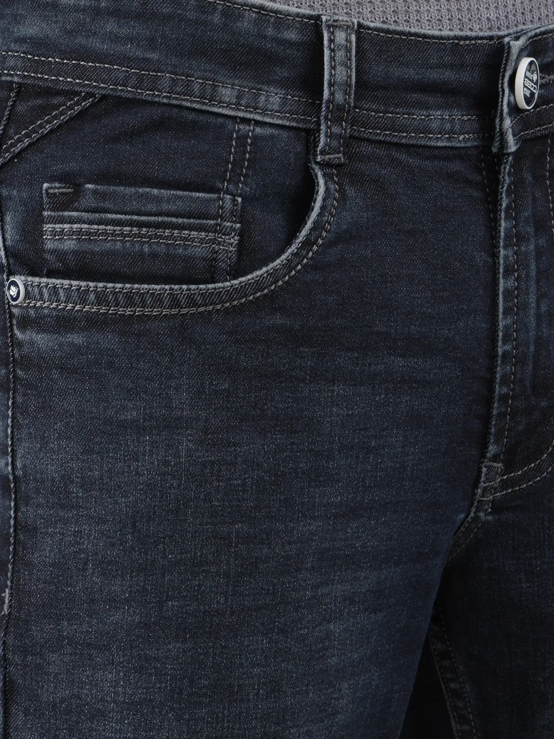 COBB DARK BLUE NARROW-FIT PREMIUM JEANS