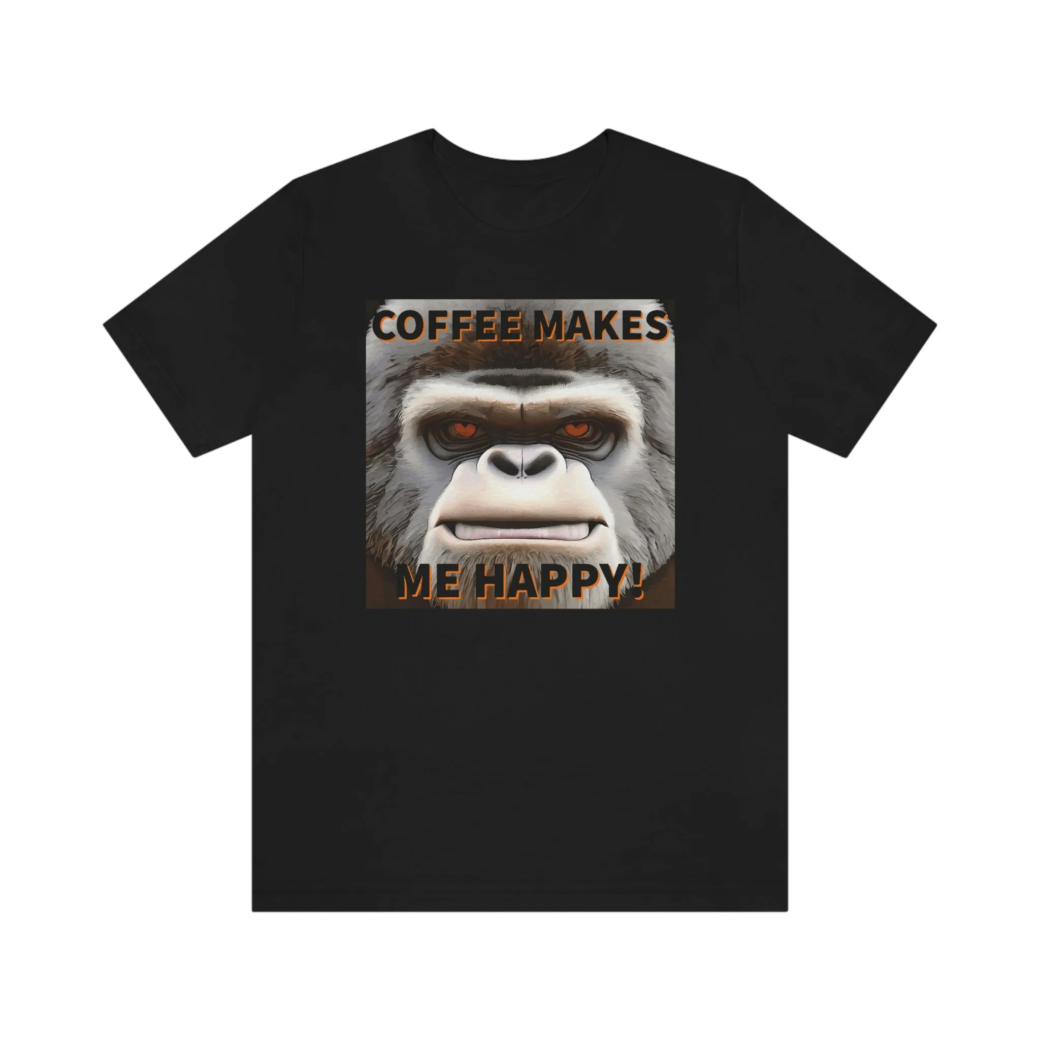 Coffee Makes Me Happy! Short Sleeve Tee