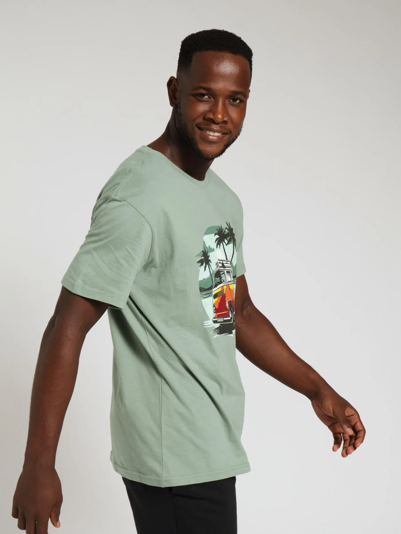 Combi Tee - Light Green