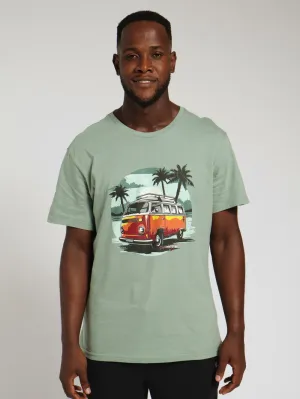 Combi Tee - Light Green