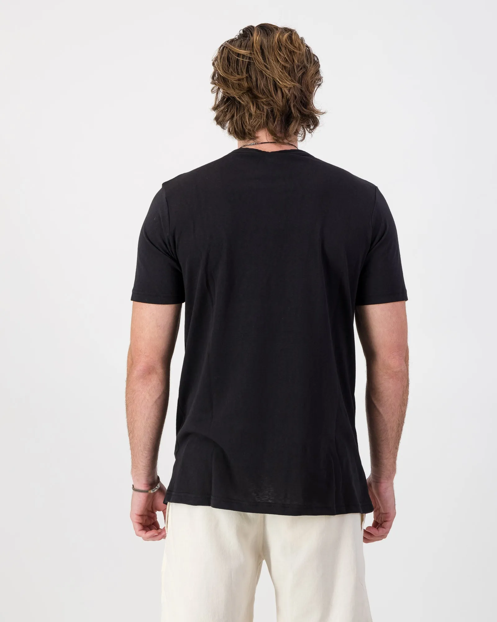 Cool Touch Cotton T-Shirt - Black