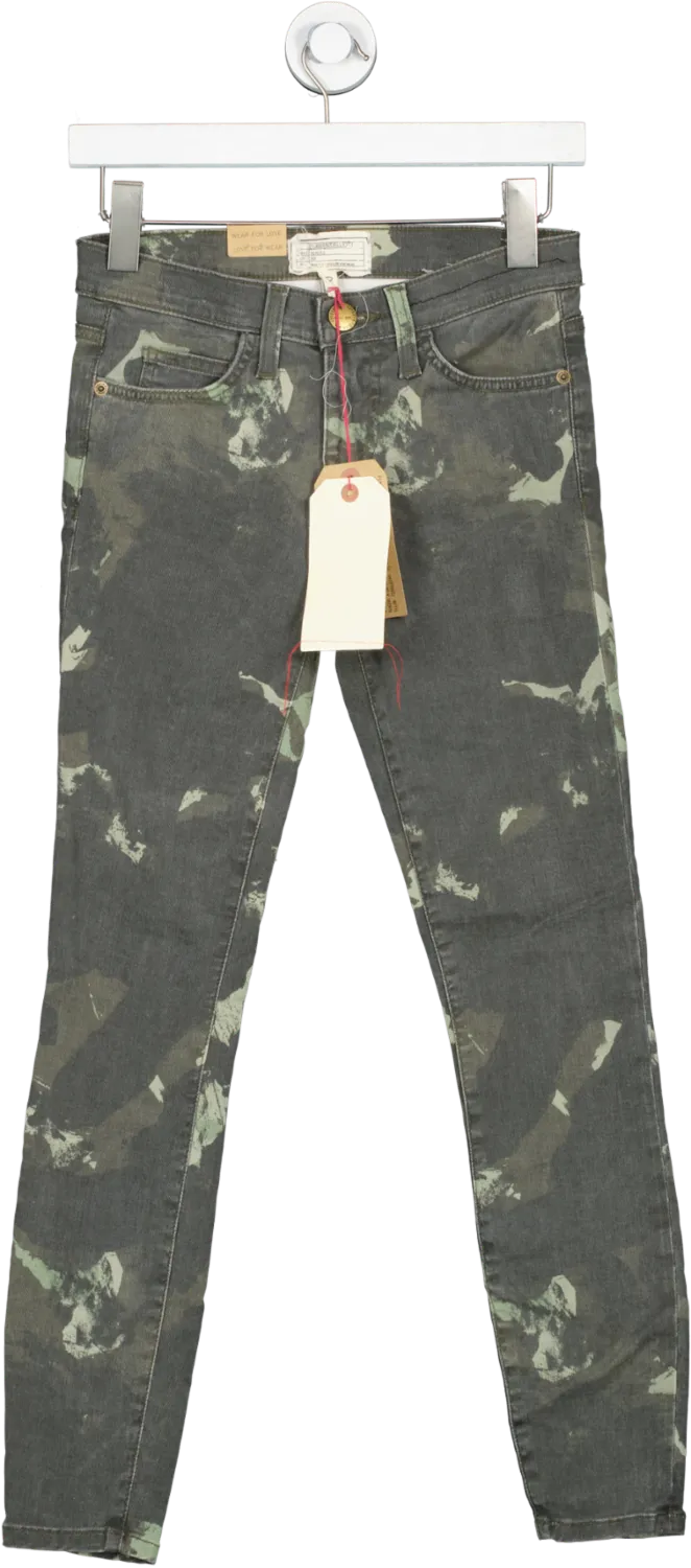 Current/Elliott Green Cropped Skinny Jeans BNWT W24