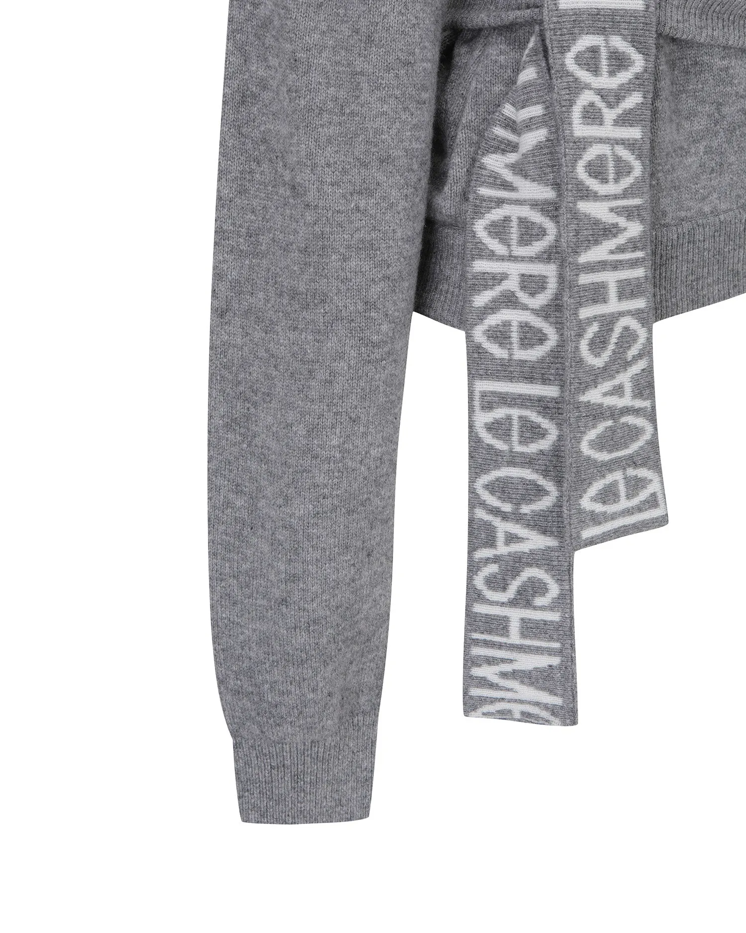 Cut-out Knotted Sweater