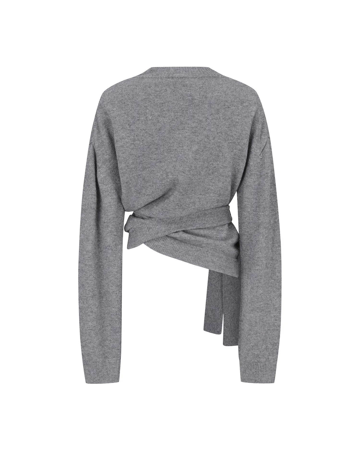 Cut-out Knotted Sweater