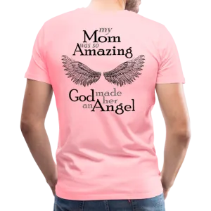 Daughter of an Angel Mom Amazing Angel Men's Premium T-Shirt