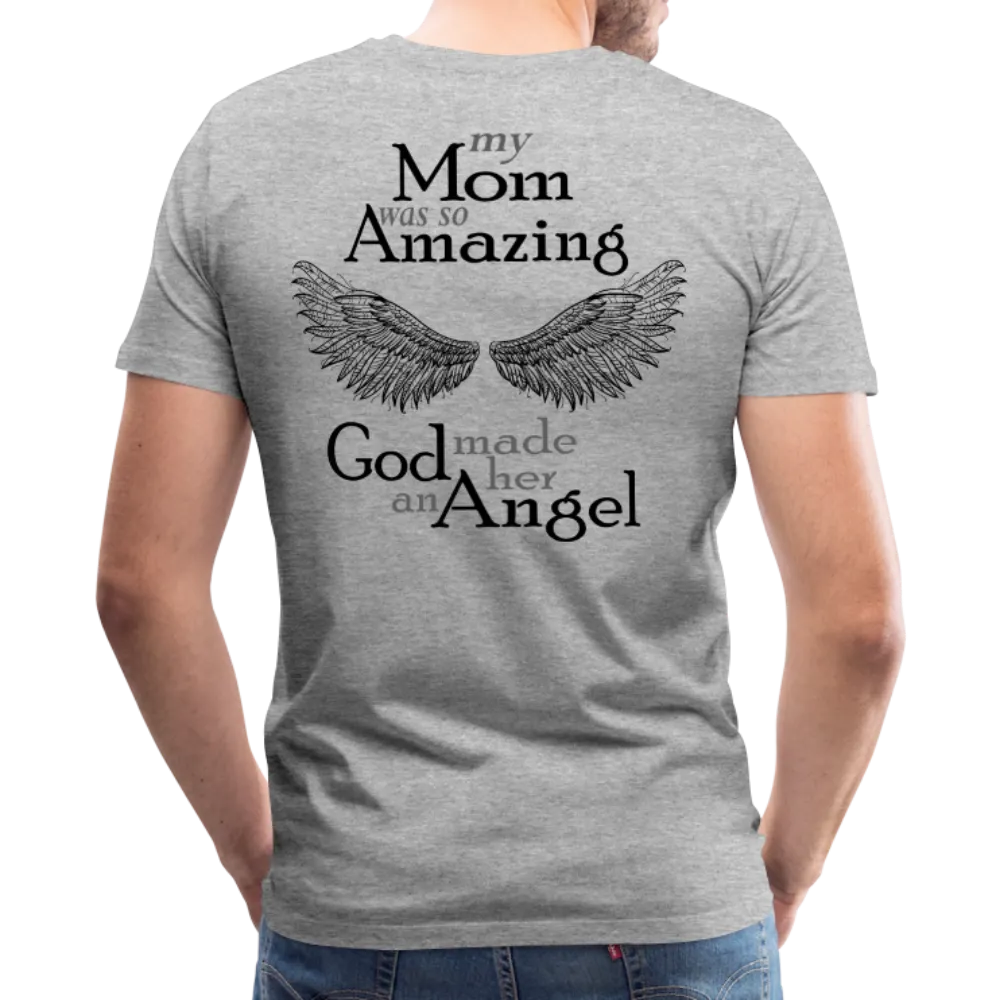 Daughter of an Angel Mom Amazing Angel Men's Premium T-Shirt