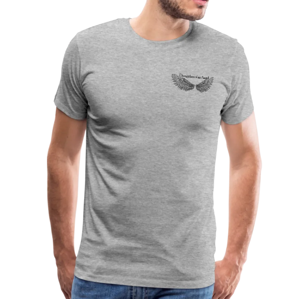 Daughter of an Angel Mom Amazing Angel Men's Premium T-Shirt
