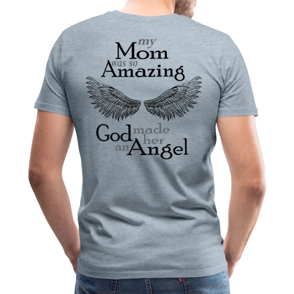 Daughter of an Angel Mom Amazing Angel Men's Premium T-Shirt