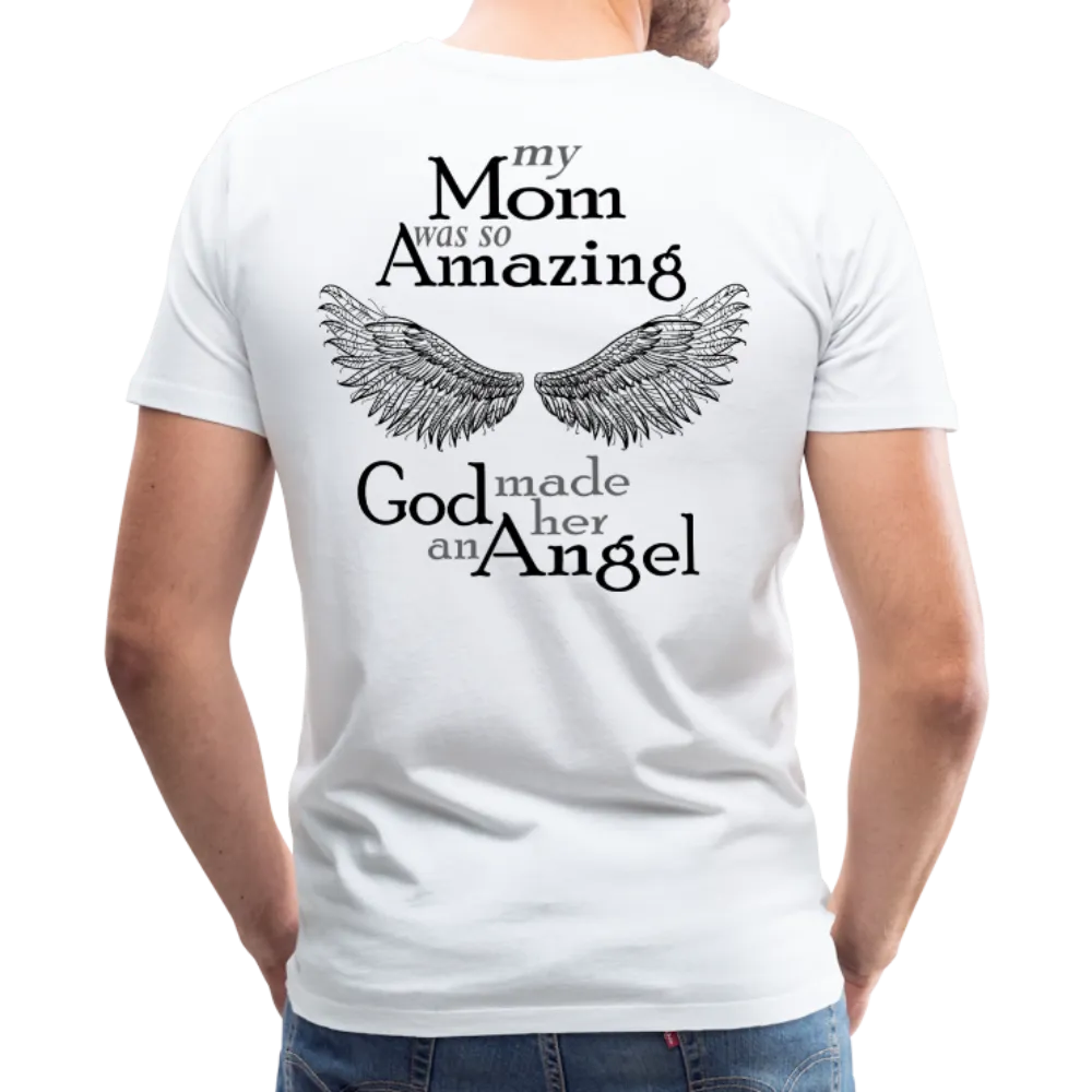 Daughter of an Angel Mom Amazing Angel Men's Premium T-Shirt