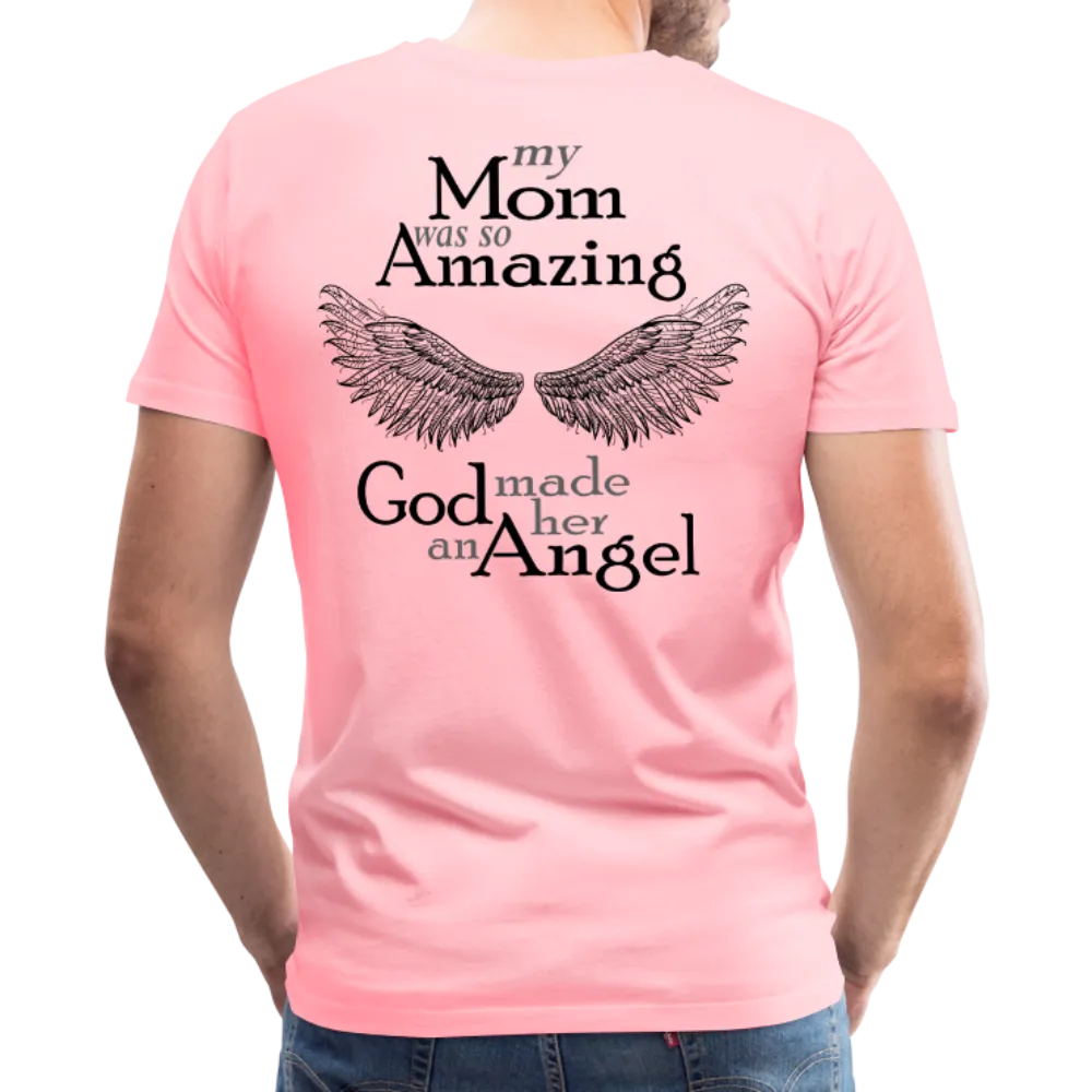 Daughter of an Angel Mom Amazing Angel Men's Premium T-Shirt