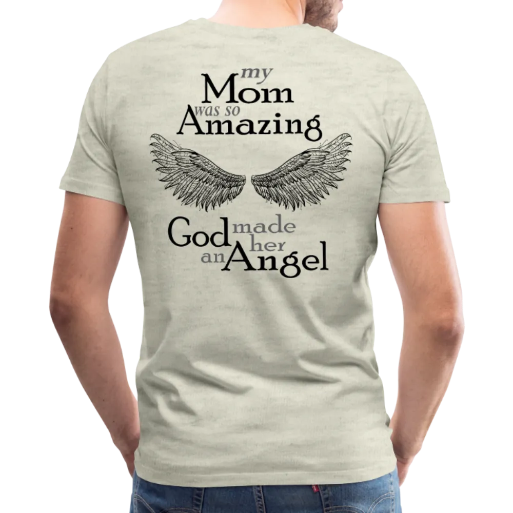Daughter of an Angel Mom Amazing Angel Men's Premium T-Shirt