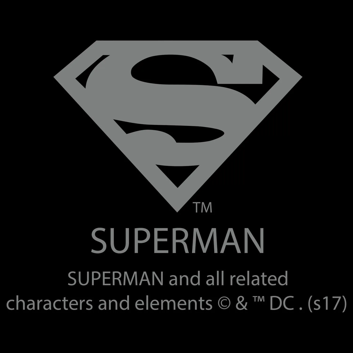 DC Comics Superman Bling Official Men's T-shirt
