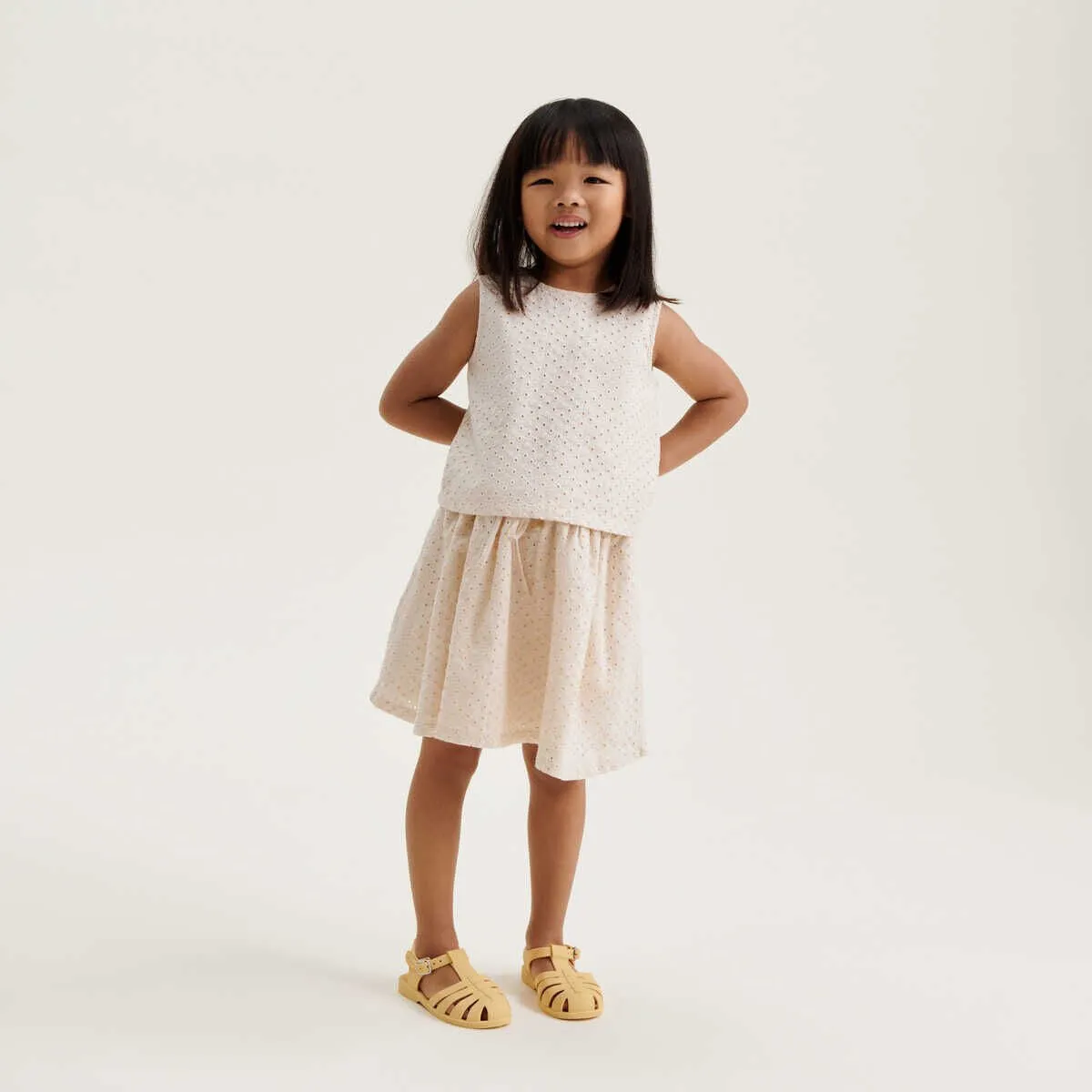 Delphia Anglaise Top aus 100% Bio Baumwolle GOTS
