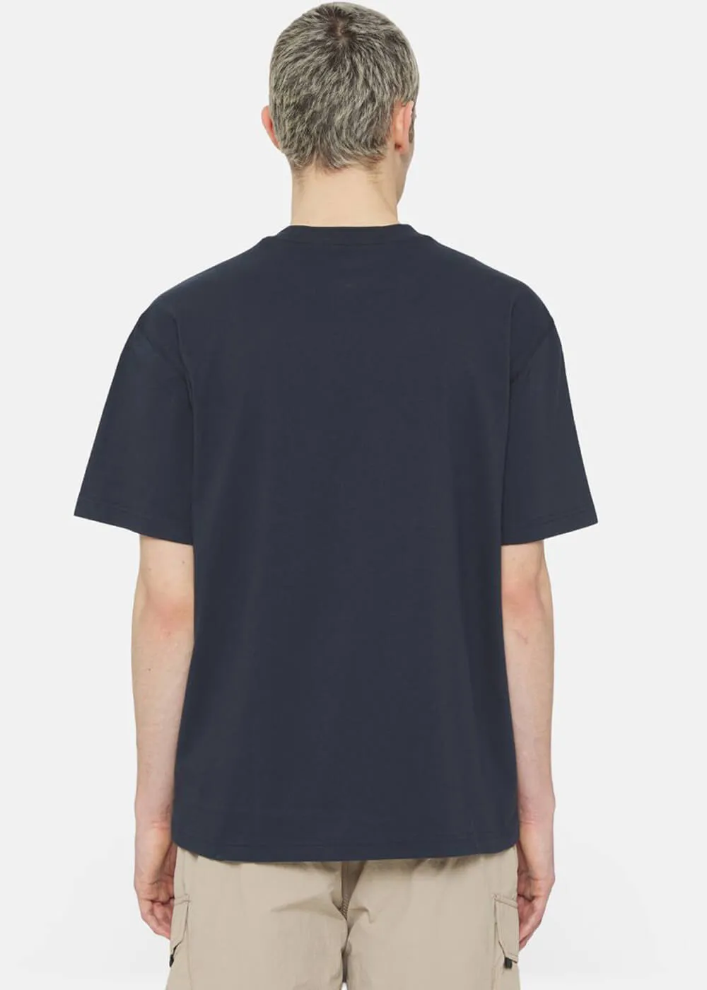 Dickies Heren Dumfries Fish T-Shirt Donkernavy