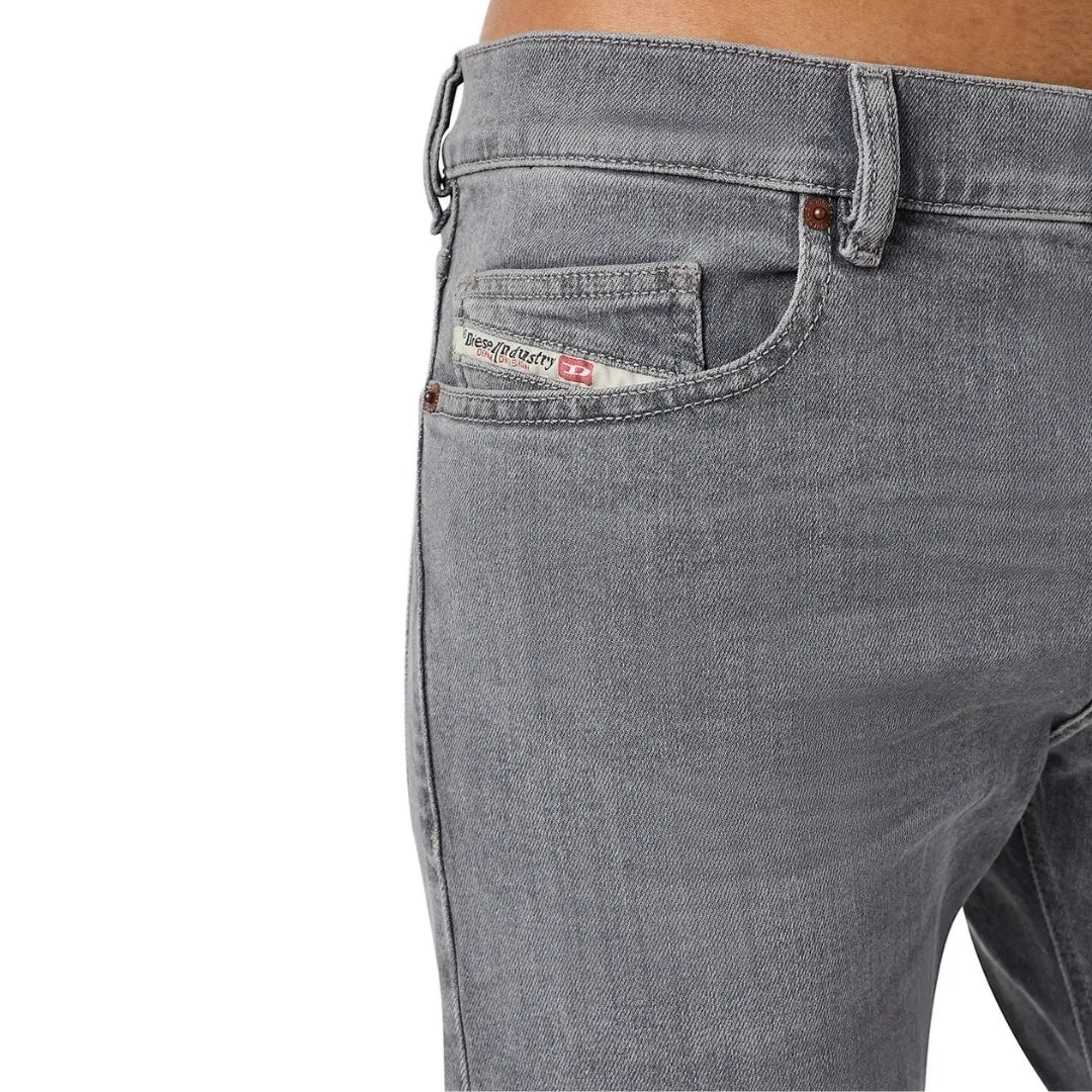 Diesel Mens D-Luster 0GDAP Jeans Grey
