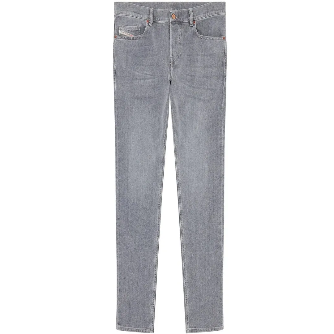 Diesel Mens D-Luster 0GDAP Jeans Grey
