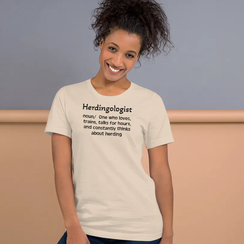 Dog Herding "Herdingologist" T-Shirt - Light