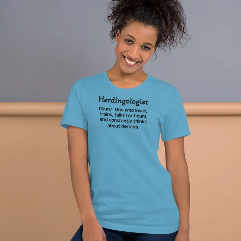 Dog Herding "Herdingologist" T-Shirt - Light