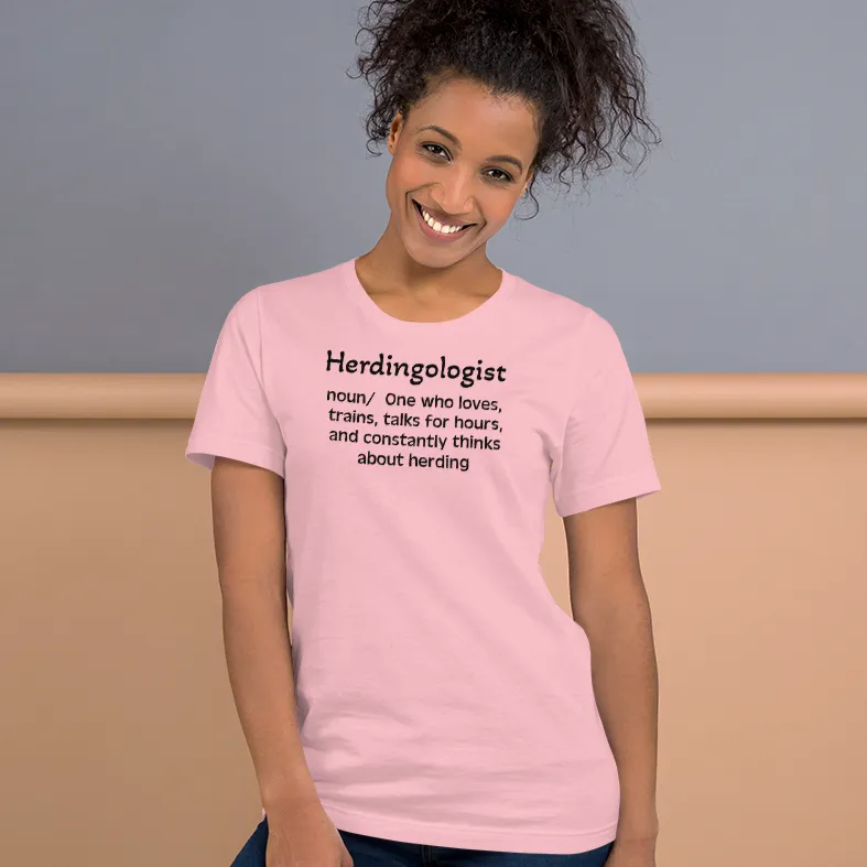 Dog Herding "Herdingologist" T-Shirt - Light