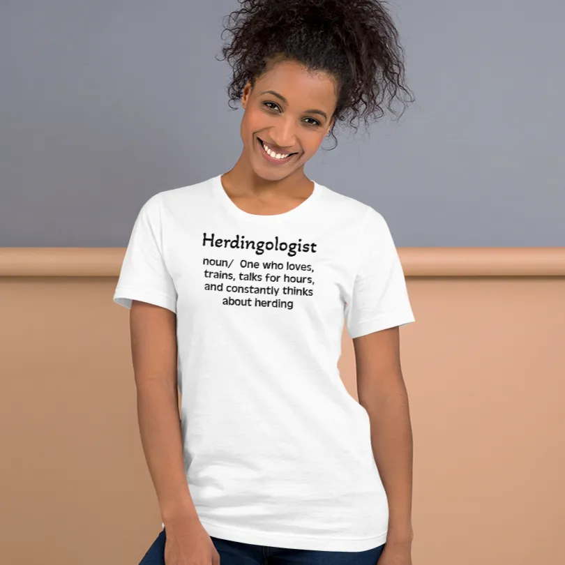 Dog Herding "Herdingologist" T-Shirt - Light