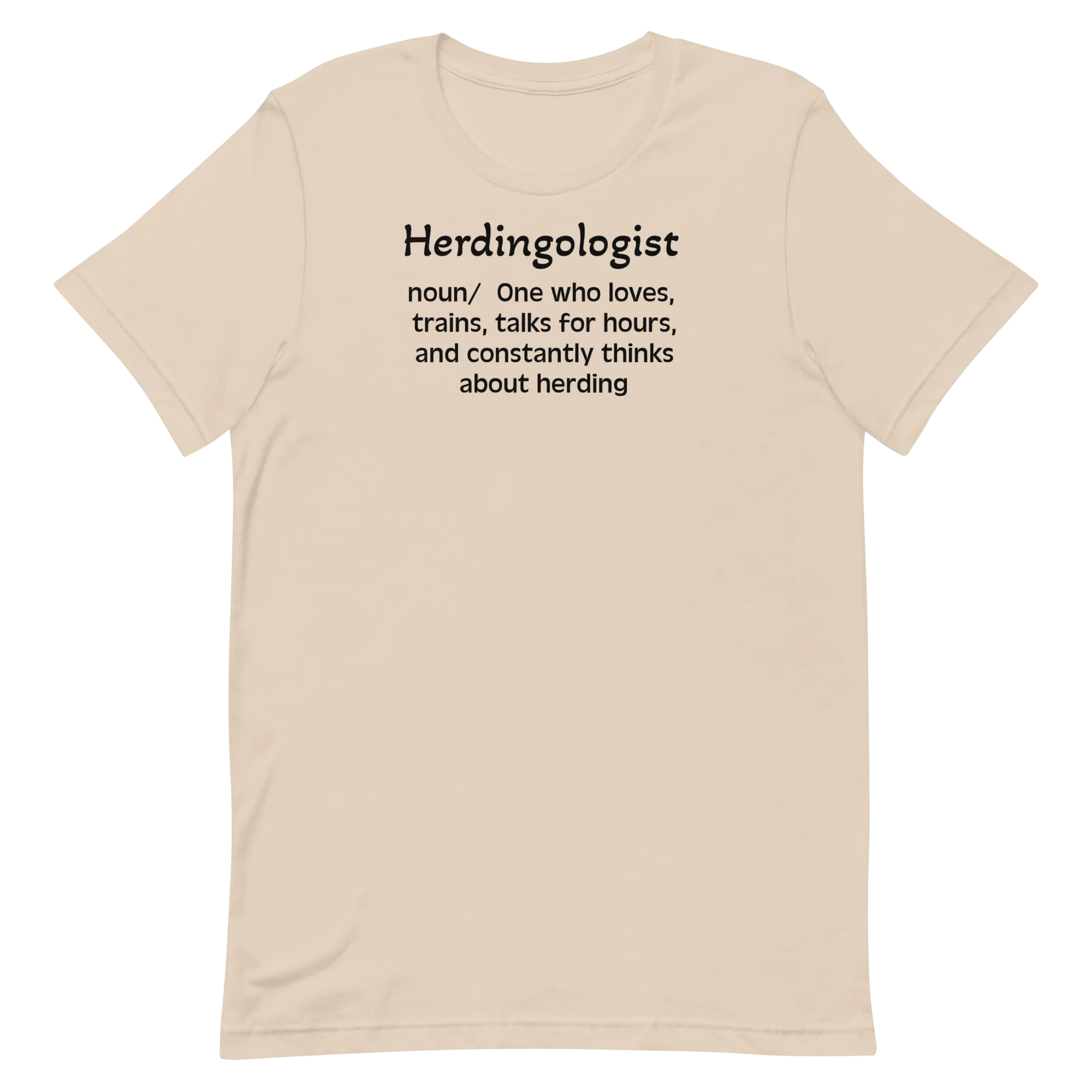 Dog Herding "Herdingologist" T-Shirt - Light