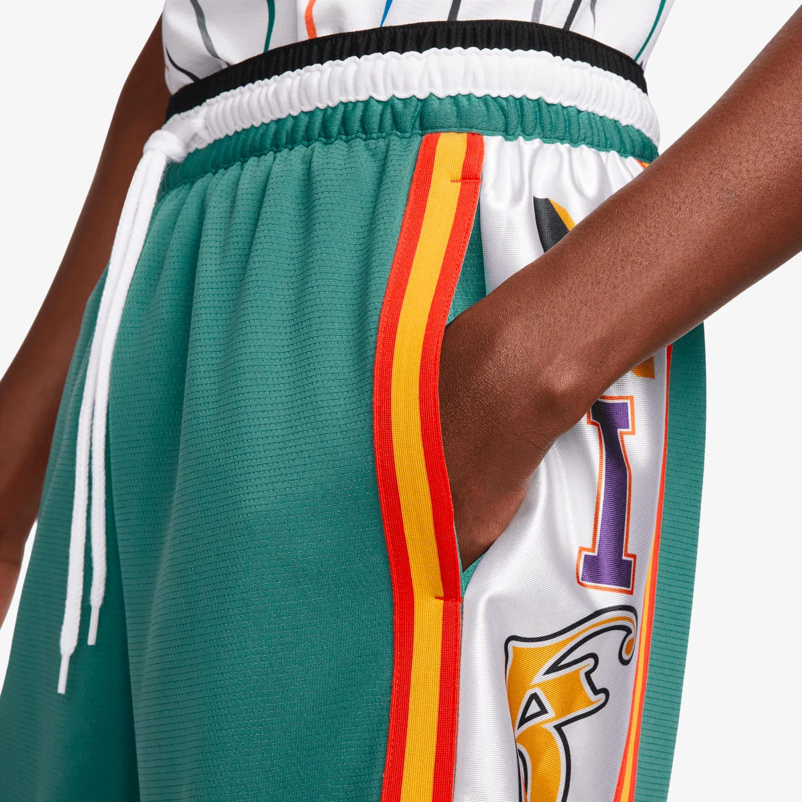 Dri-Fit DNA '96 Rookie Print 8" Shorts - Teal